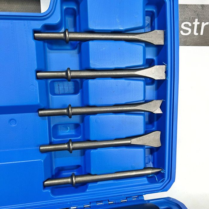 Професійний пневматичний ударний молоток з повним комплектом насадок