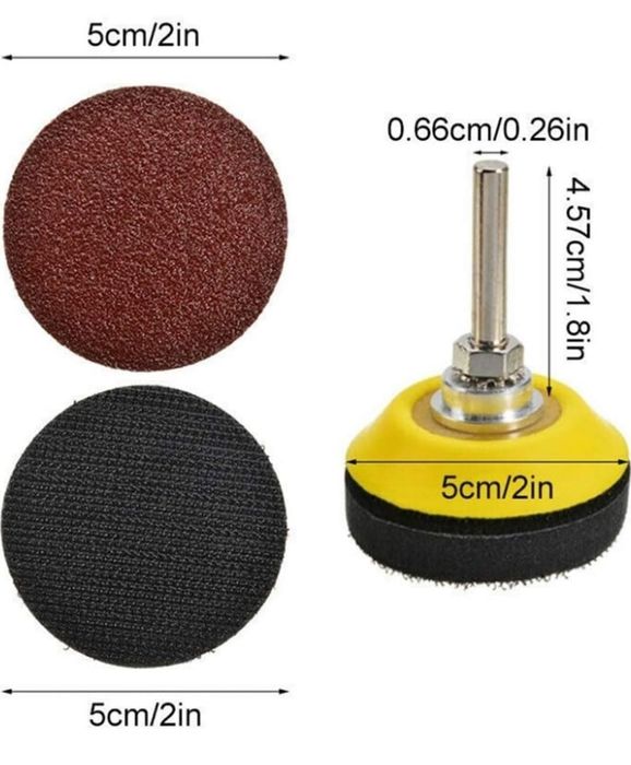 Papier ścierny 130sztuk