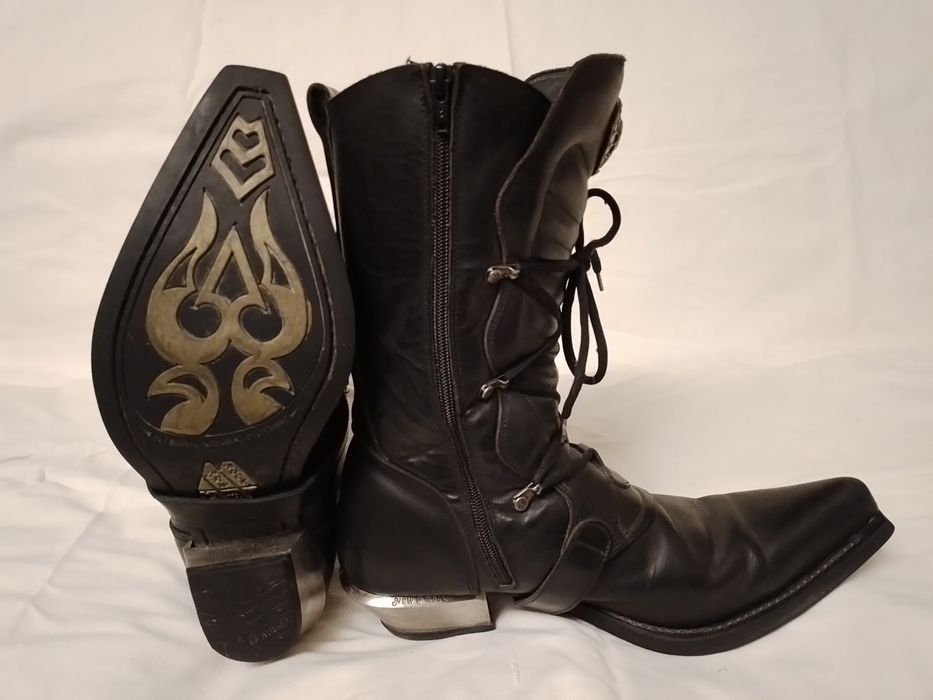 Шкіряні чоботи New Rock