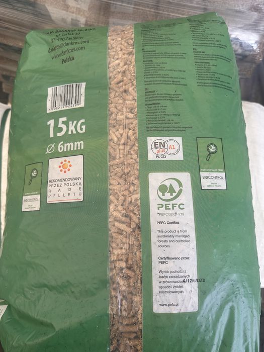 Pelet Pellet Dankros A1 ENplus