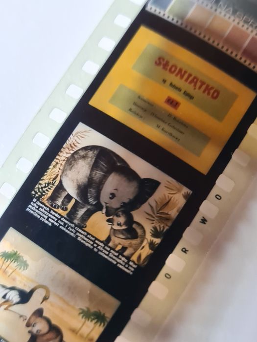 Bajka na rzutnik, diaskop Słoniątko cz.I i II