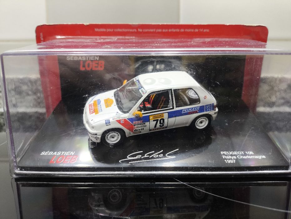 Miniaturas rally 1:43 e 1:18