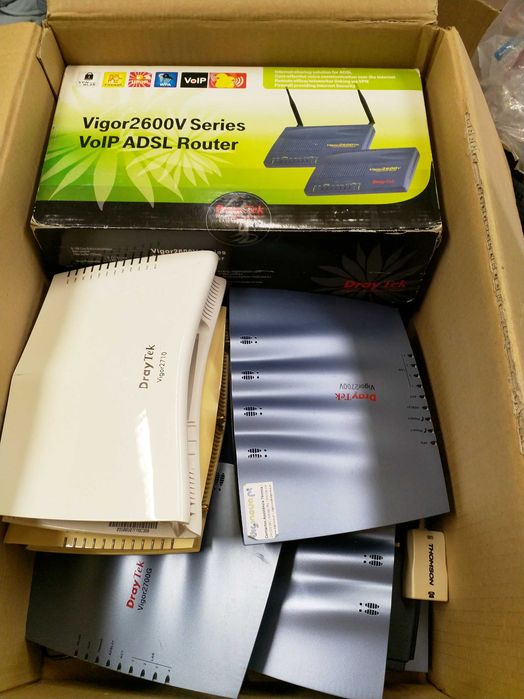 ADSL Modems and Routers – Draytek VPN, Linksys, Speedtouch – Annex A and B64354254328323120