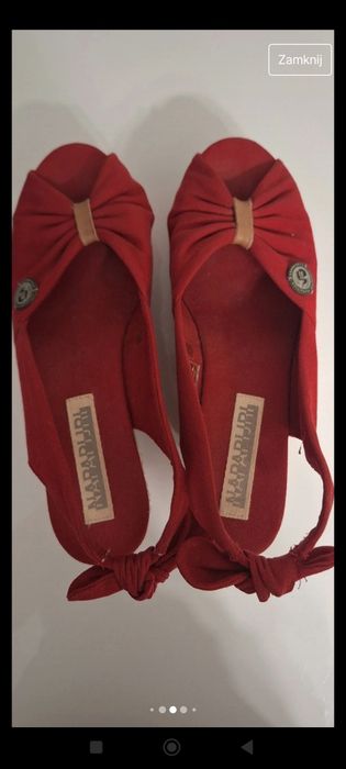 Napapijri na koturnie,espadryle