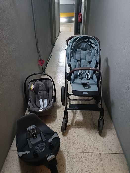 Carrinho e ovo bebe Cybex balius