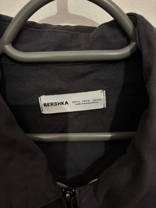 camisa estampada bershka