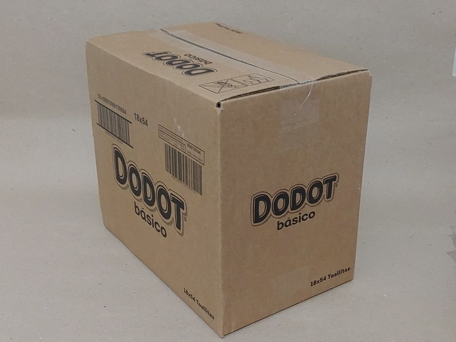 Dodot Básico 18x54 Toalhitas Bebé (972 Un) Novo