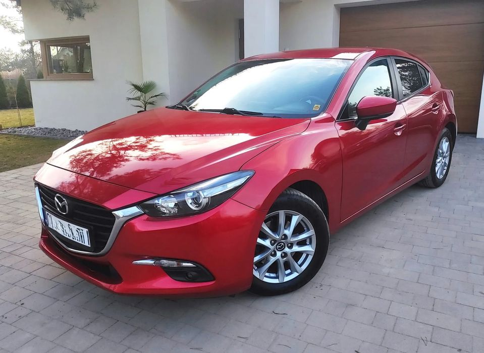 Mazda 3 Bezwypadkowy/Bogate wyposażenie/Soul Red Kolor/Śliczny