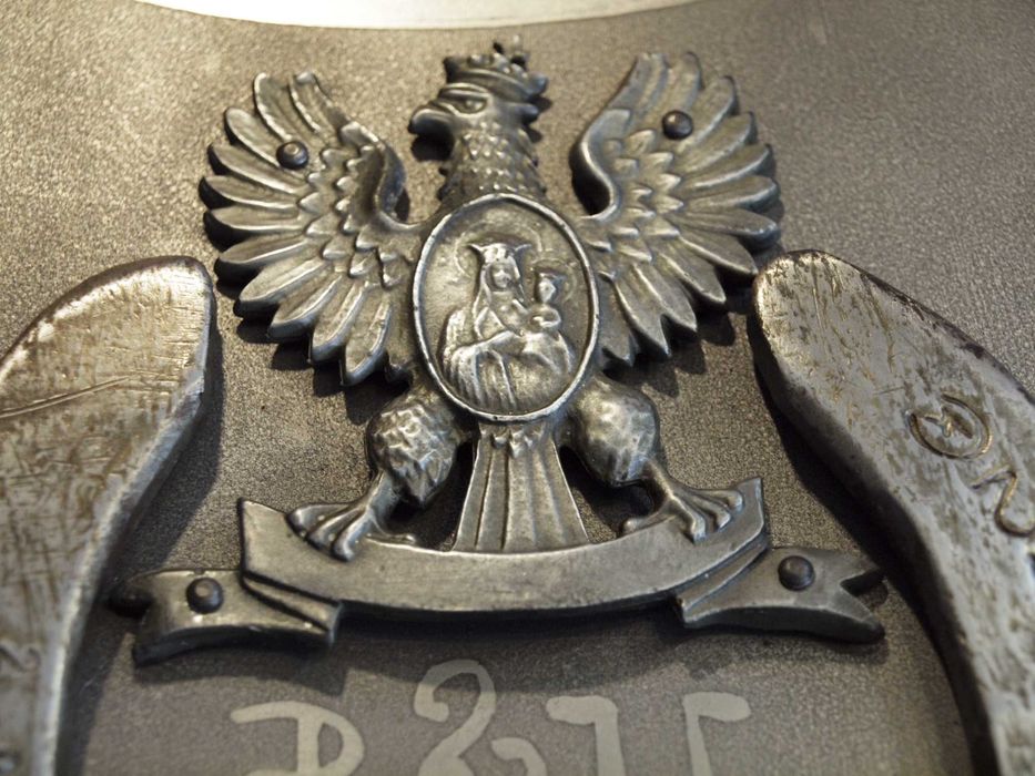 tarcza, ryngraf, plakieta 2 Pułk Ułanów Grochowskich do szabel