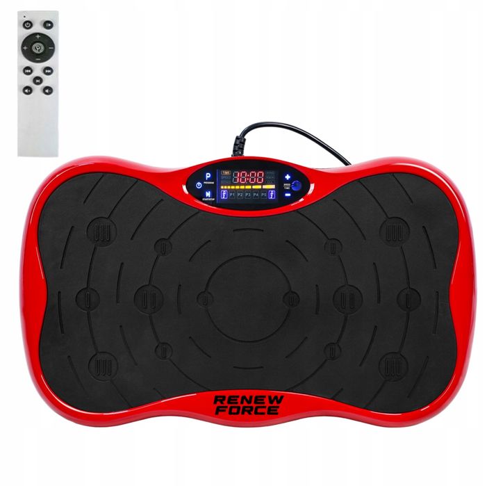 Віброплатформа Renew Force до 150 кг з еспандерами та пультом