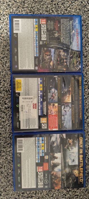 Star wars battlefront 2/Far cry 4/Battlefield 4 PlayStation 4