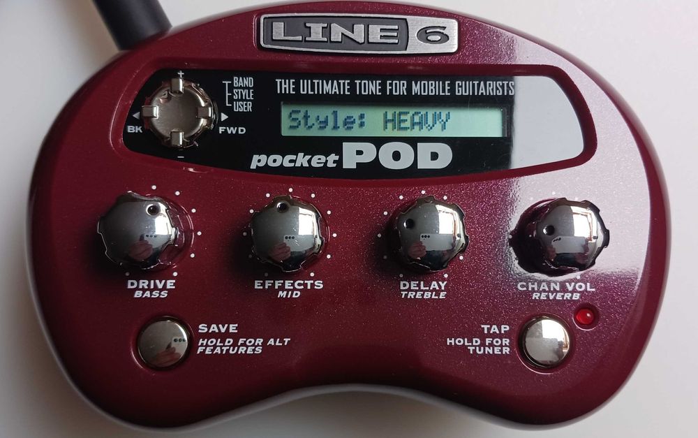 Line 6 Pocket Pod Multiefeitos para guitarra