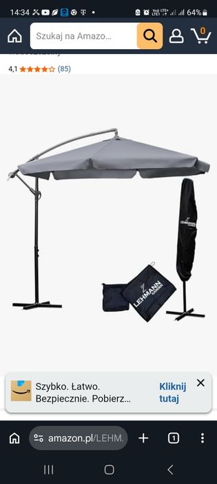 Parasol ogrodowy