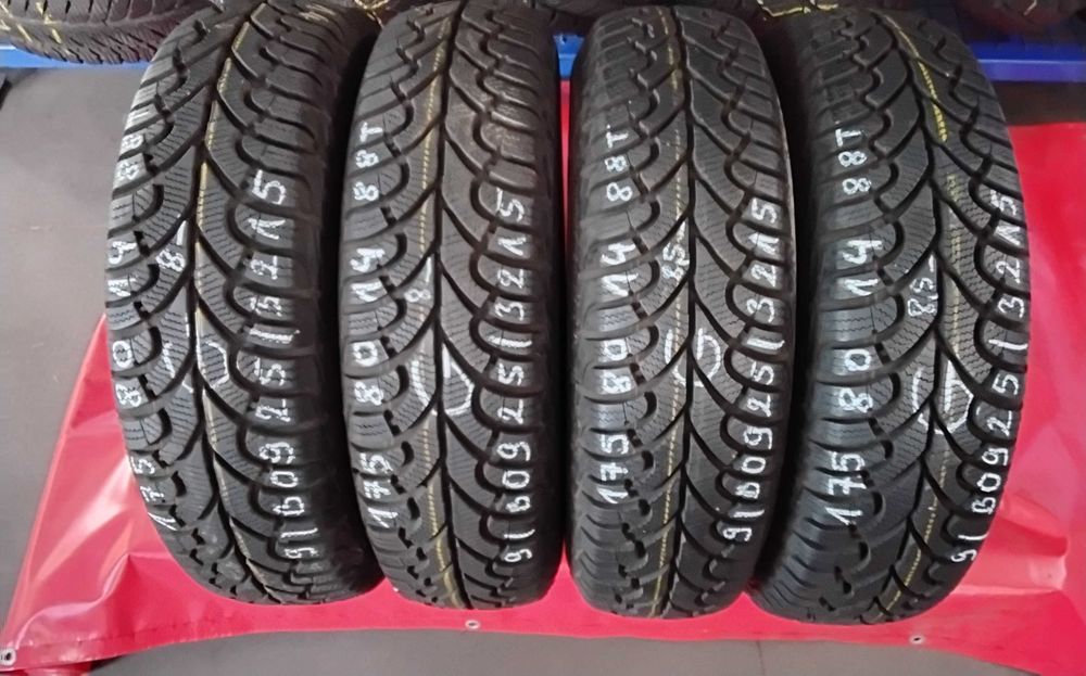4szt opony zimowe używane 175/80R14 Fulda Kristall Montero