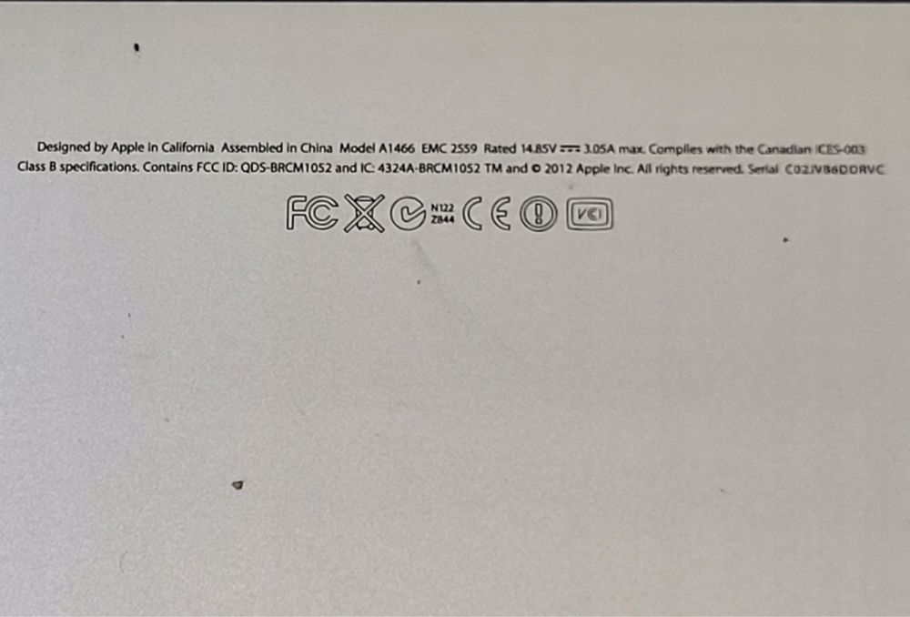 Apple MacBook Air i5 SSD na PS4