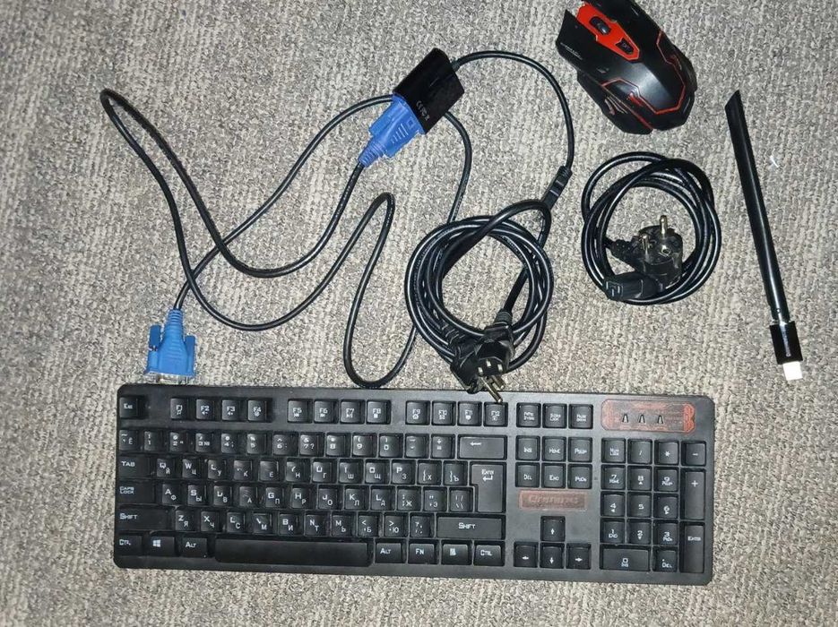 Продаётся готовый системный блок с монитором, клавиатурой, мышью