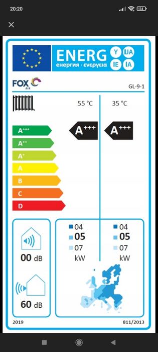 Pompa ciepła FoxAir monoblok 9kw powietrze woda R290