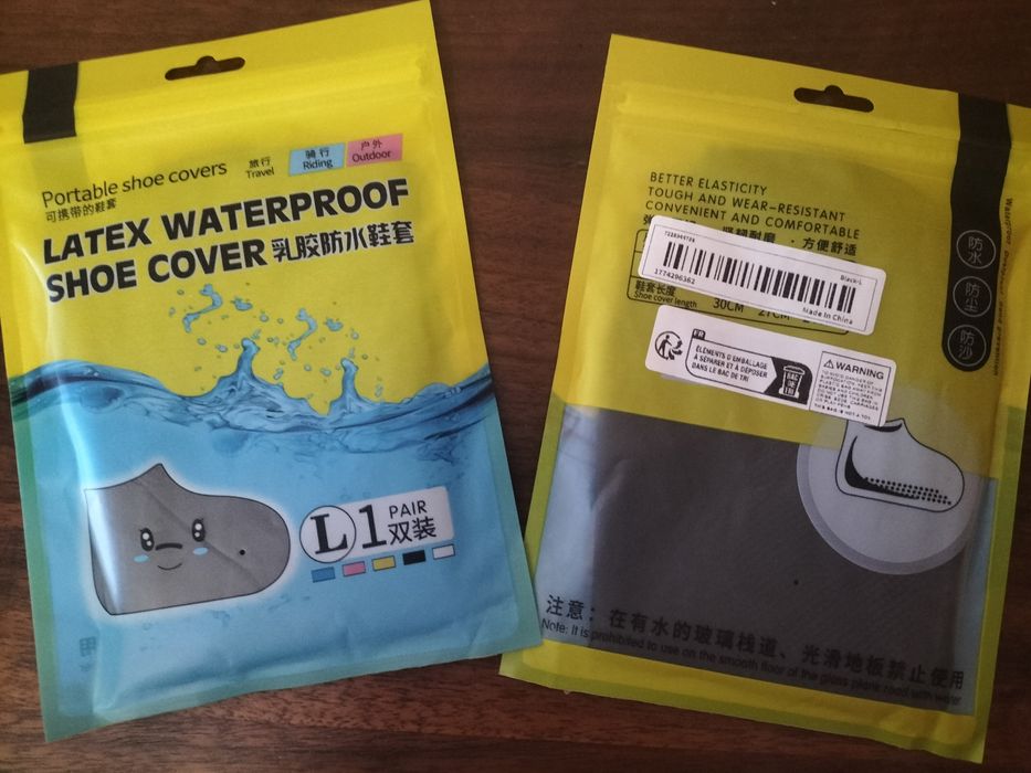 Накладки силіконові на взуття р. L 41-47