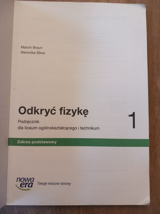 Podręcznik Odkryć Fizykę 1