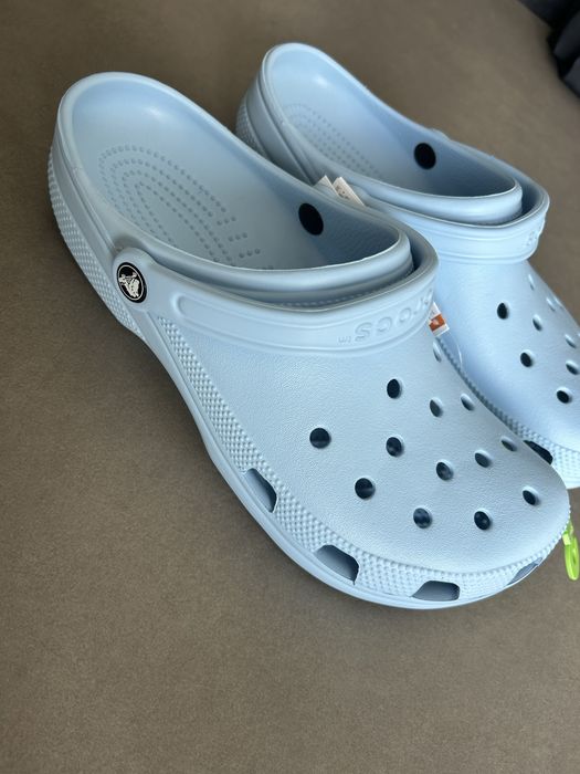 Crocs błękitne niebieskie