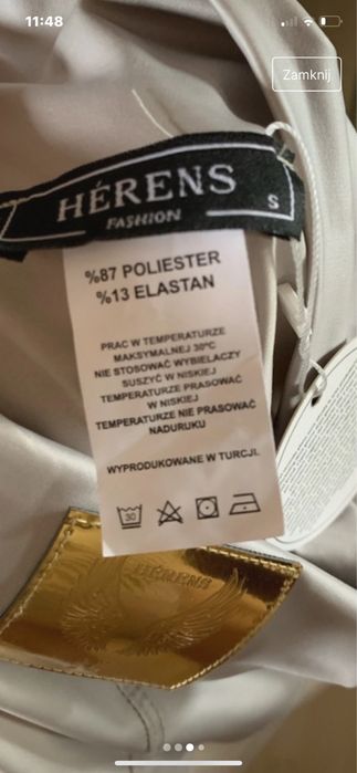 Leginsy lycra beżowe