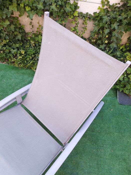 Leżak plastikowy fotel