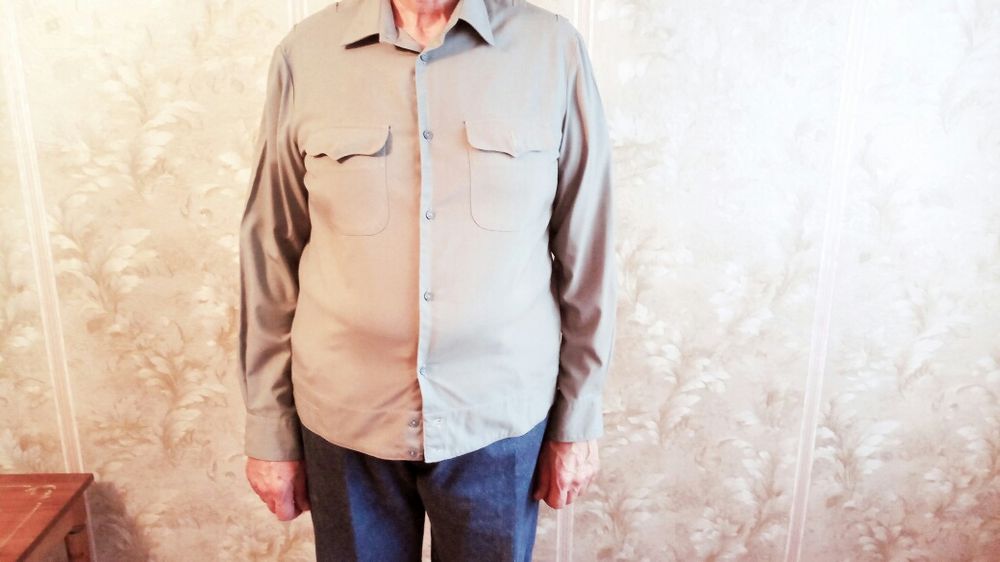 Военная рубашка, повседневная и парадная