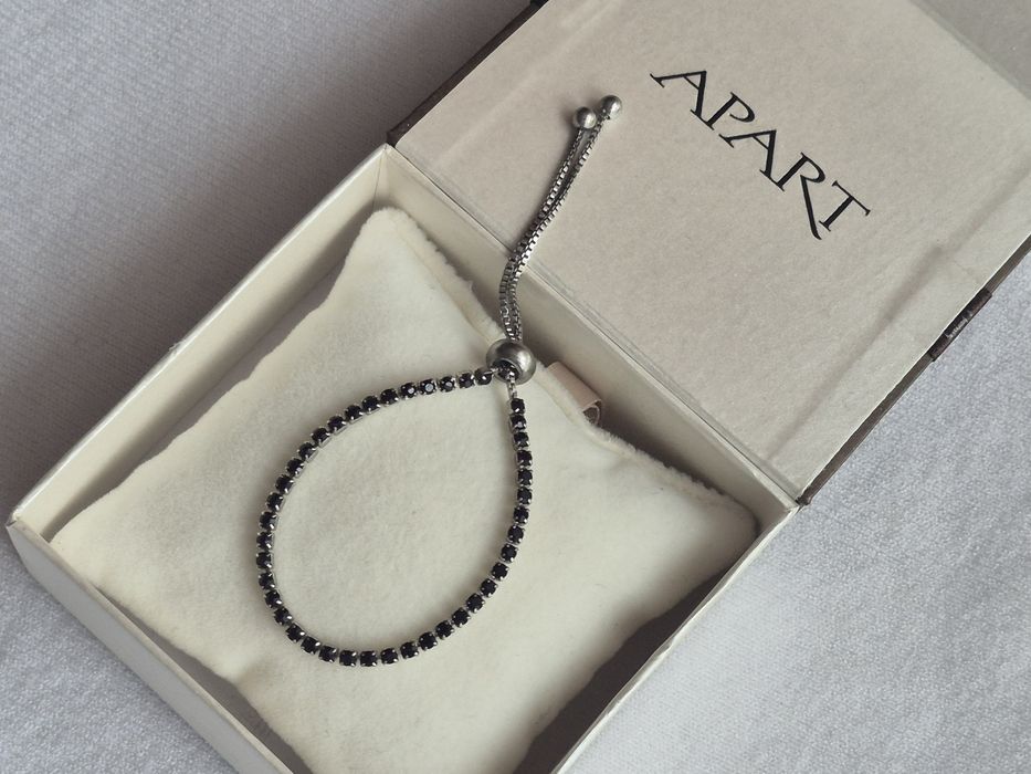 Apart Bransoletka Tenisowa Srebrna Posrebrzana jak Srebro 925