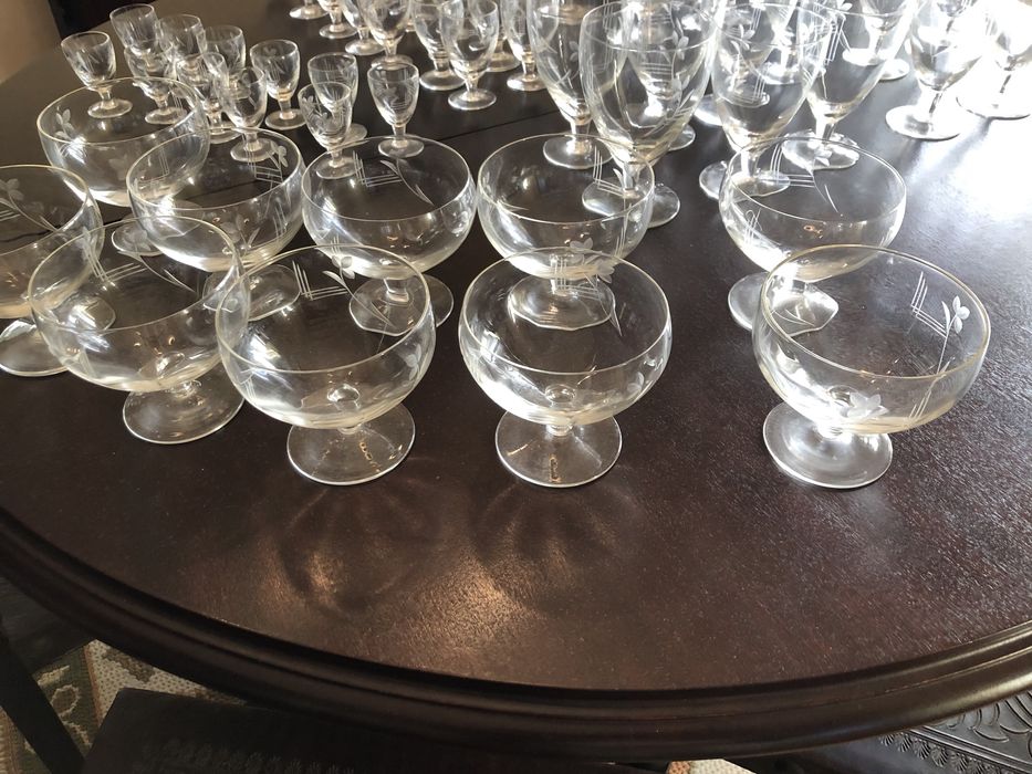 Copos de vidro , sem uso, em otimo estado.