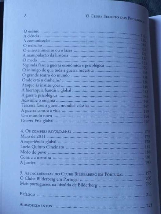 O Clube Secreto dos Poderosos; Os planos ocultos de Bilderberg - Cristina Martín Jiménez