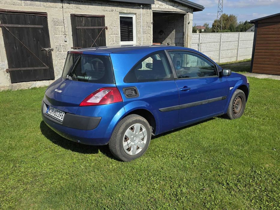 Renault megane coupe 2003 z gazem.DŁUGIE OPŁATY! STARE LUBIEJEWO 07300