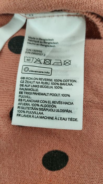 Sweterek w groszki H&M