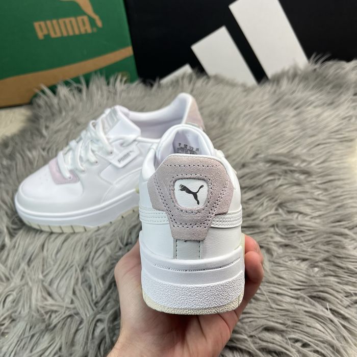 Кросівки жіночі Puma Cali Dream, білі шкіряні 38p