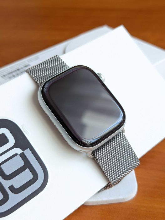 ‼️Jak nowy Apple Watch 10 Silver 46mm, długa gwarancja!