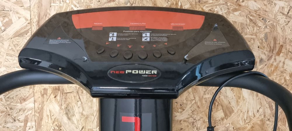 Plataforma Vibratória e Oscilante New Power 1000