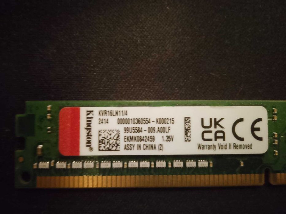 Pamięć RAM DDR3 Kingston 2x4 GB Dual Channel