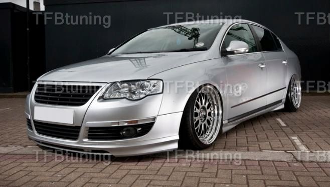 spoiler dokładka zderzaka przód vw passat b6 3c tfb tuning