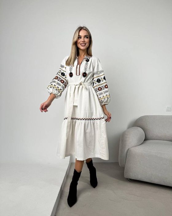 Вишита сукня/сукня вишиванка/жіноча сукня/плаття/плаття з вишивкою