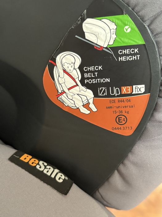 Cadeirinha besafe 4-12 anos