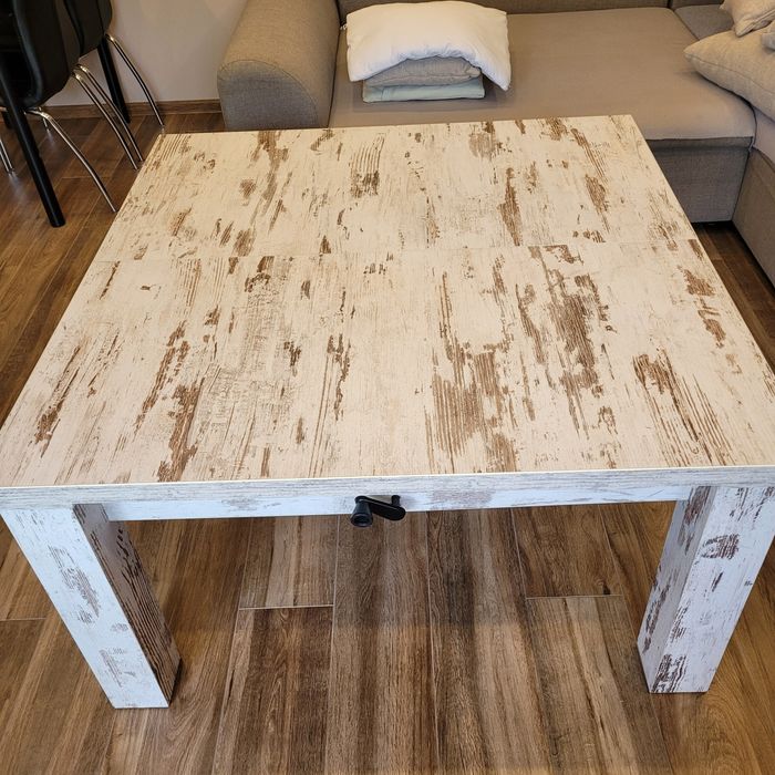 Ława rozkładana podnoszona,stół 110/110