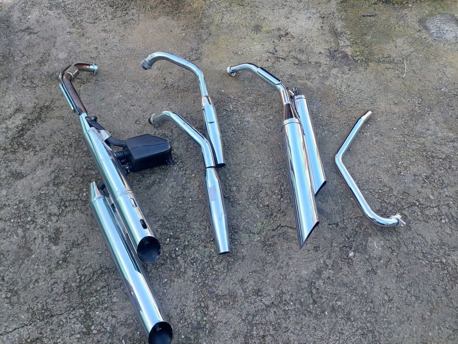 wydech tłumik układ wydechowy kolektor suzuki honda