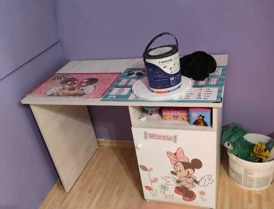 Komplet mebli dziecięcych myszka Minnie Disney meblika