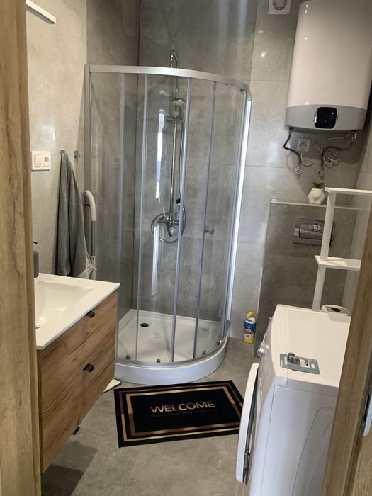 Domek nad jeziorem z jacuzzi sauna linia brzegowa prywatna plaza 10 os TOP ! Spalona