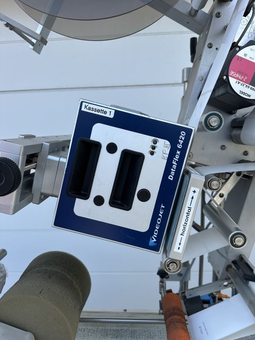 Etykieciarka odGóry + drukarka VIDEOJET DataFlex 6240 / Etykietarka