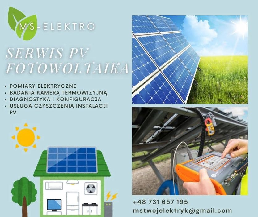 Montaż i serwis PV instalacje elektryczne