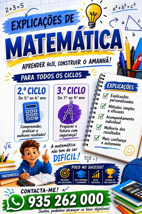 Explicações de matemática