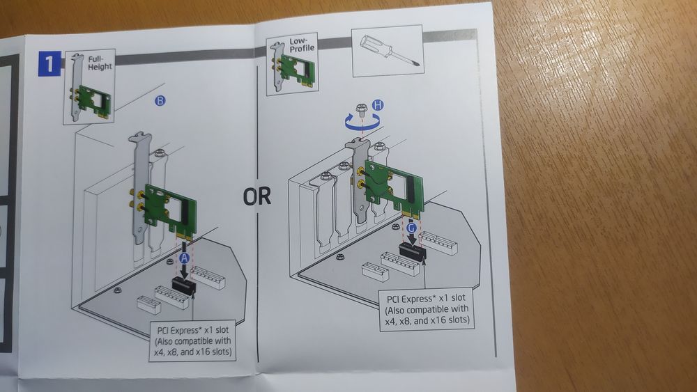 Новий адаптер Fenvi Wi-Fi PCI-E 1200 Мб/с 2.4/5 Ghz + Bluetooth 4.0