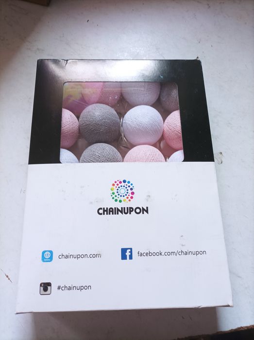 girlanda łańcuchowa corton balls