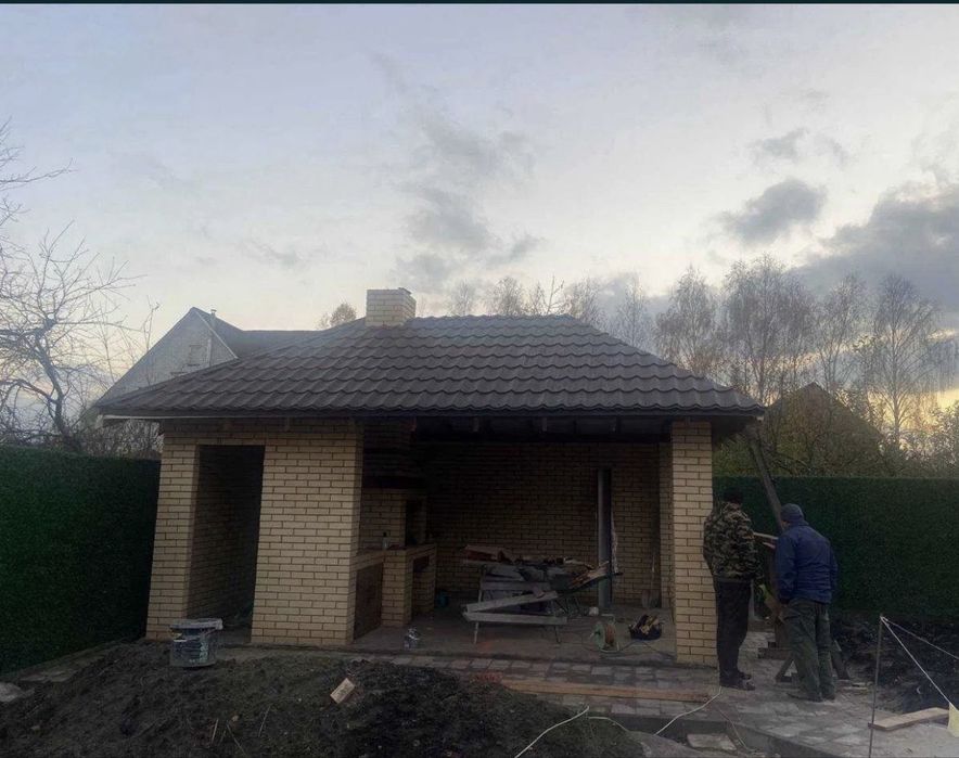 Всі будівельні , зовнішні та внутрені роботи.
