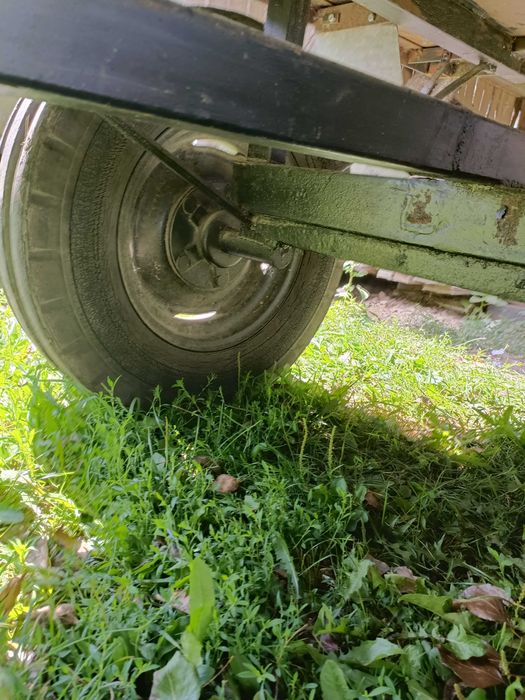 Причеп до мінітрактора одновісний